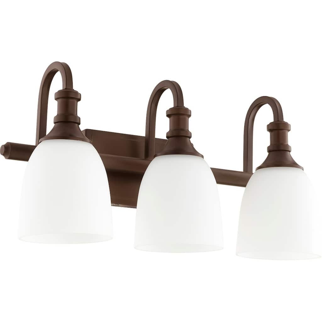 Richmond Oiled Bronze 3-light Vanity Lighting
