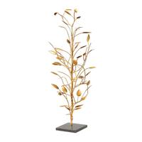 Uttermost Seedling Bright Metallic Gold Leaf Sculpture