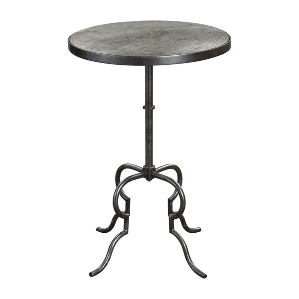 Uttermost Janine Aged Black And Silver Leaf Accent Table Free Uttermost Janine Aged Black And Silver Leaf Accent Table