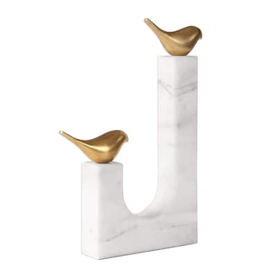 Uttermost Songbirds White Sculpture