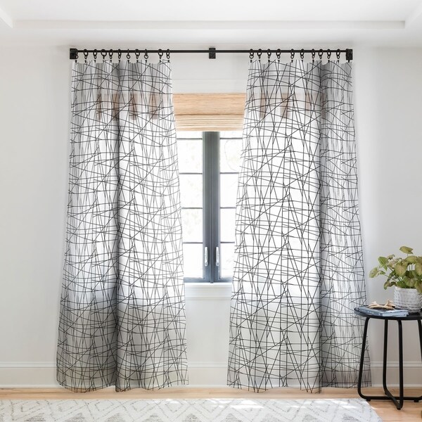 Gabriela Fuente Architecture Single Panel Sheer Curtain - 50 X 84