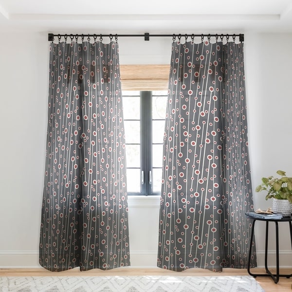 Heather Dutton Berry Branch Single Panel Sheer Curtain - 50 X 84. Opens flyout.