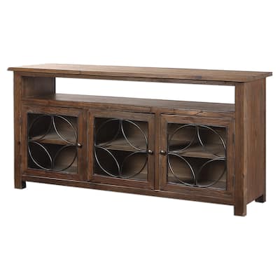 Uttermost Dearborn Chocolate Reclaimed Pine Credenza