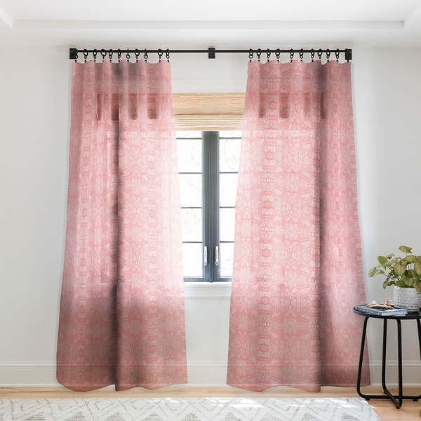 Viviana Gonzalez Modern Improvisation 03 Single Panel Sheer Curtain - 50 X 84. Opens flyout.