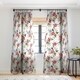 preview thumbnail 1 of 0, Holli Zollinger Poppy Wild Single Panel Sheer Curtain - 50 X 84