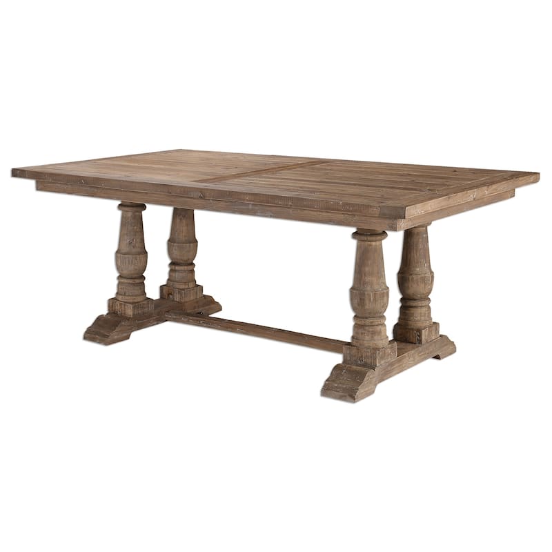 Uttermost Stratford Stony Grey Dining Table