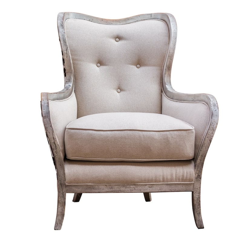 Uttermost Chalina Dark Chocolate Arm Chair