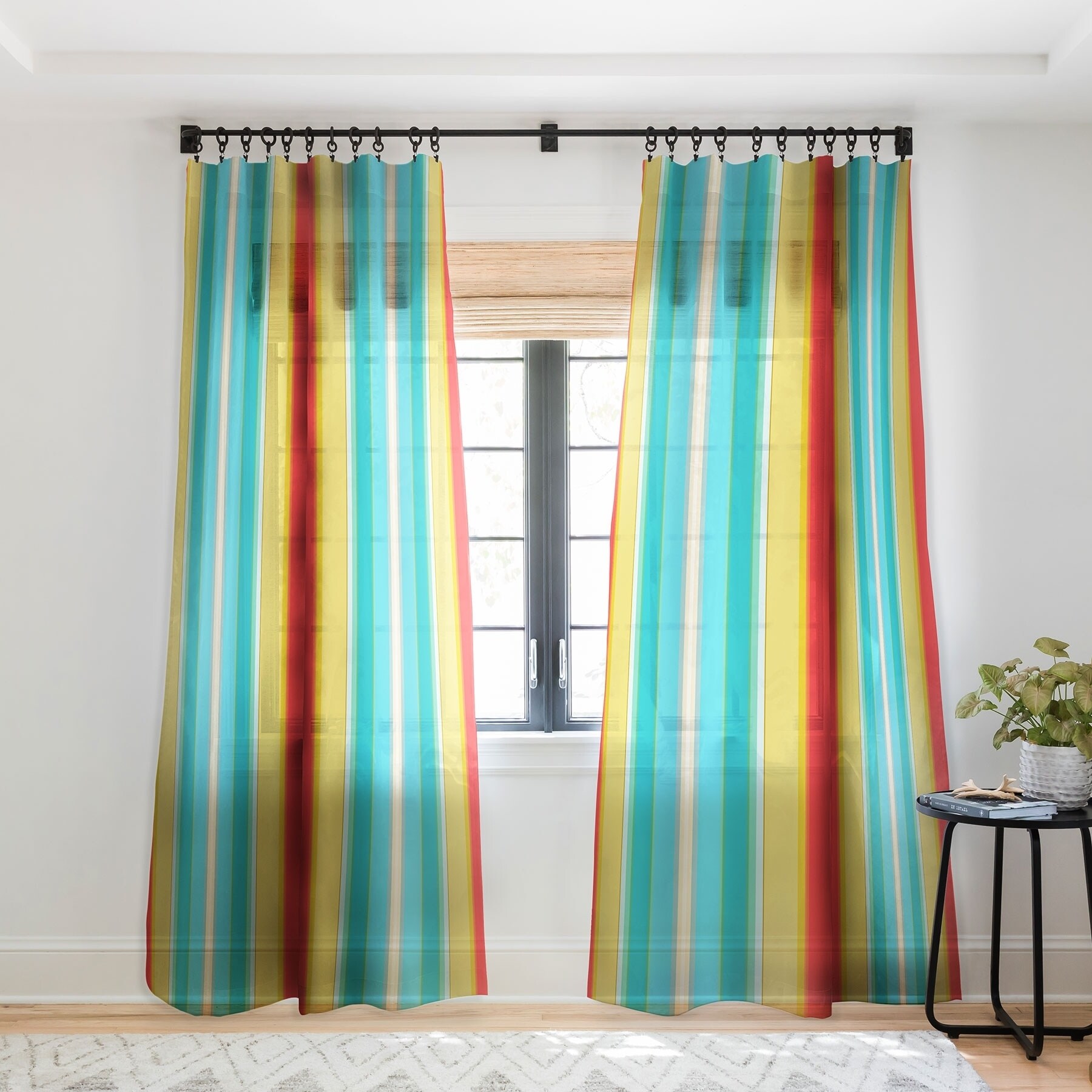 deckchair stripe curtains