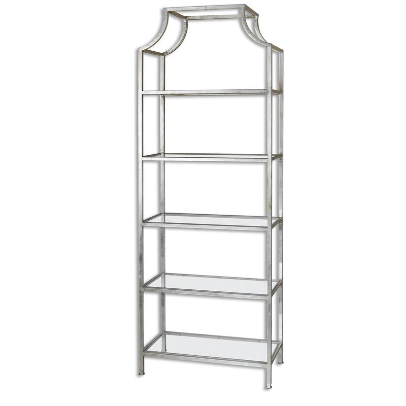 Uttermost Aurelie Silver Leaf Etagere