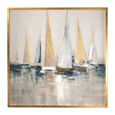 Uttermost Regatta Nautical Art - Grey