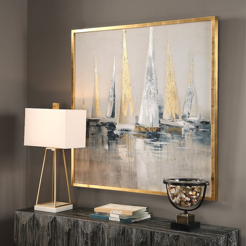 Uttermost Regatta Nautical Art - Grey