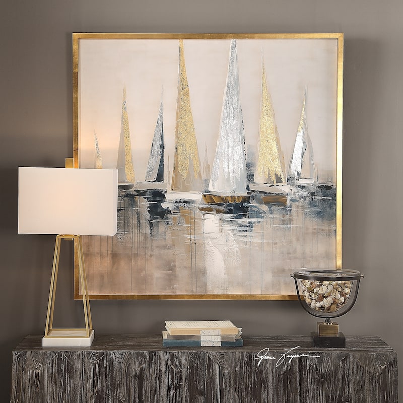 Uttermost Regatta Nautical Art - Grey