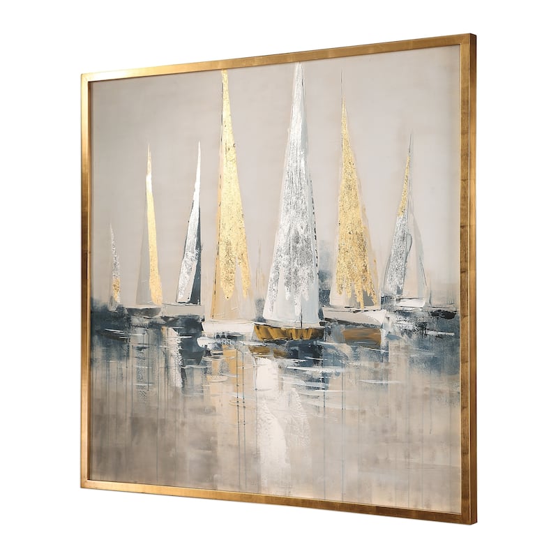 Uttermost Regatta Nautical Art - Grey