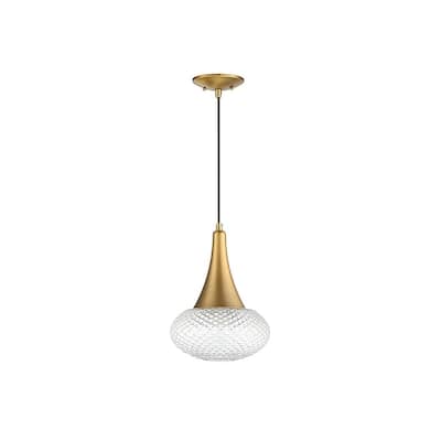 Carson Carrington Henningsvaer 1-light Natural Brass Mini Pendant