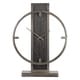 preview thumbnail 1 of 0, Uttermost Nico Antiqued Silver Champagne Desk Clock
