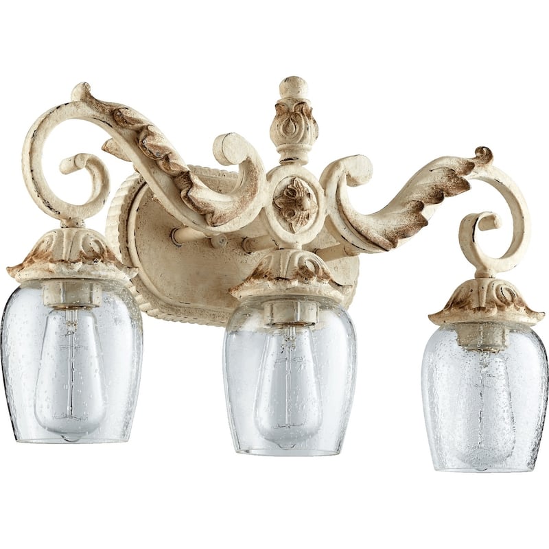 Florence Persian White 3-light Vanity Lighting
