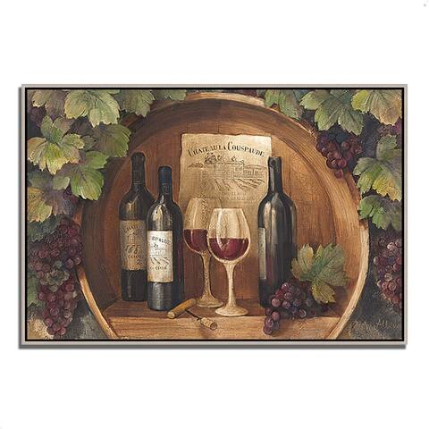 "At the Winery" by Albena Hristova, Fine Art Giclee Print on Gallery Wrap Canvas, Ready to Hang