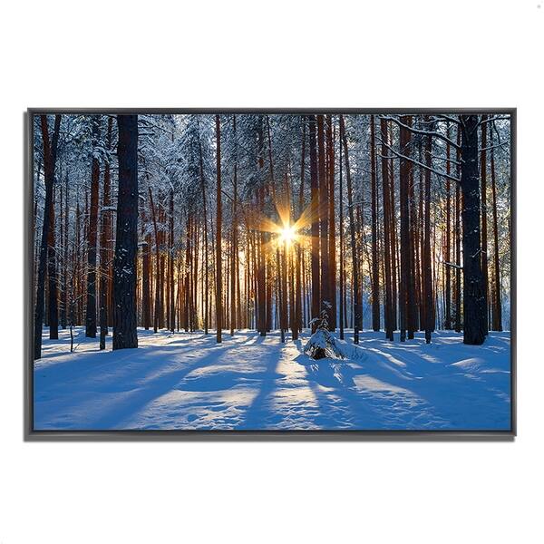 Shop Sunset Starburst Fine Art Giclee Print On Gallery Wrap