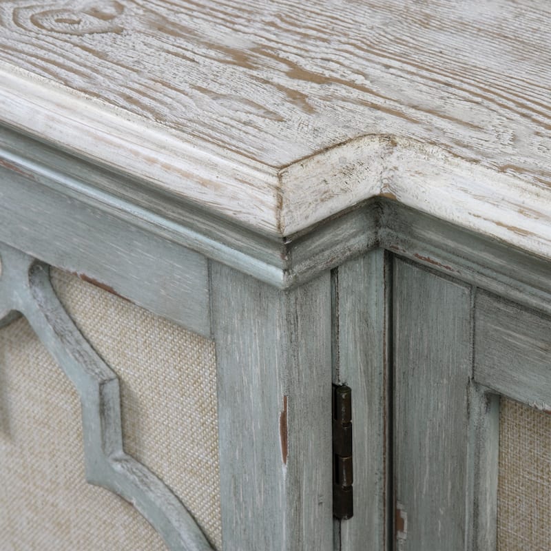 Uttermost Sophie Sea Grey 4-door Cabinet