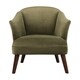 preview thumbnail 2 of 4, Uttermost Conroy Dark Walnut Accent Chair