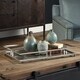 Uttermost Rafaela Metallic Silver Leaf Tray - Thumbnail 2