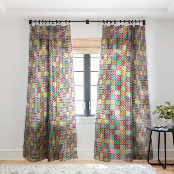 Sharon Turner Marrakech Single Panel Sheer Curtain - 50 x 84. Opens flyout.
