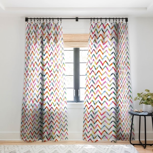 Stephanie Corfee No Ziggity Single Panel Sheer Curtain - 50 x 84. Opens flyout.