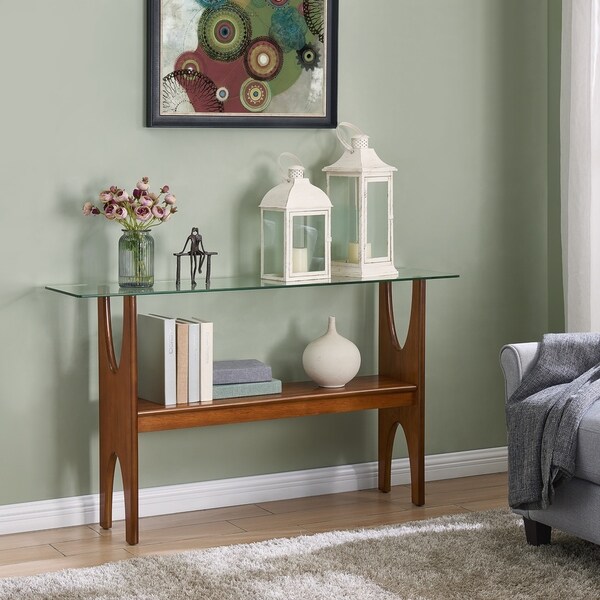 Carson Carrington Esbo Dark Sienna Console Table. Opens flyout.