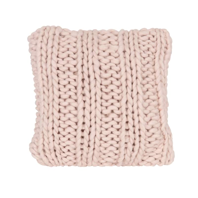 Chunky Knit Pillow Cover