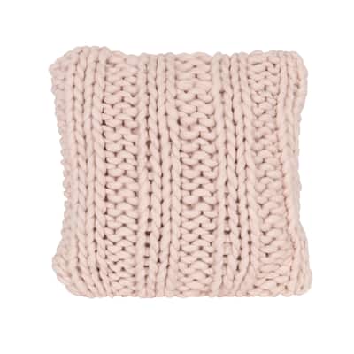 Chunky Knit Pillow Cover
