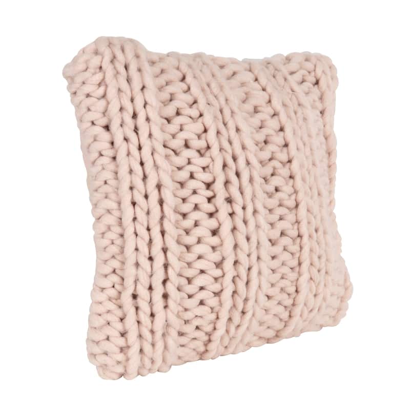 Chunky Knit Pillow Cover