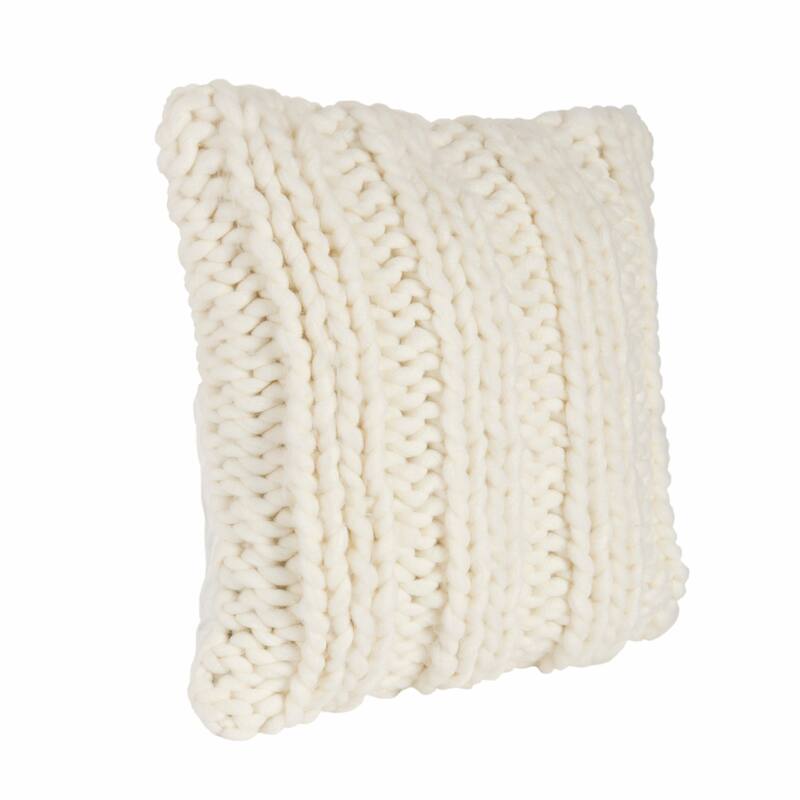 Chunky Knit Pillow Cover