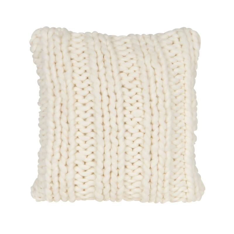 Chunky Knit Pillow Cover