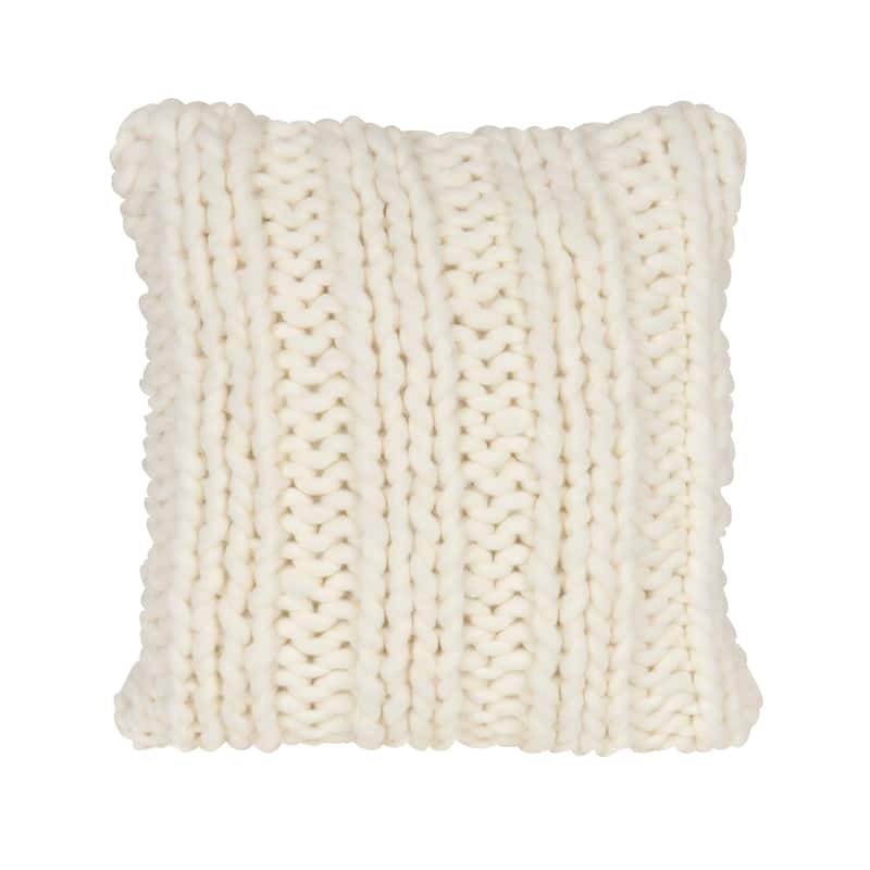Chunky Knit Pillow Cover