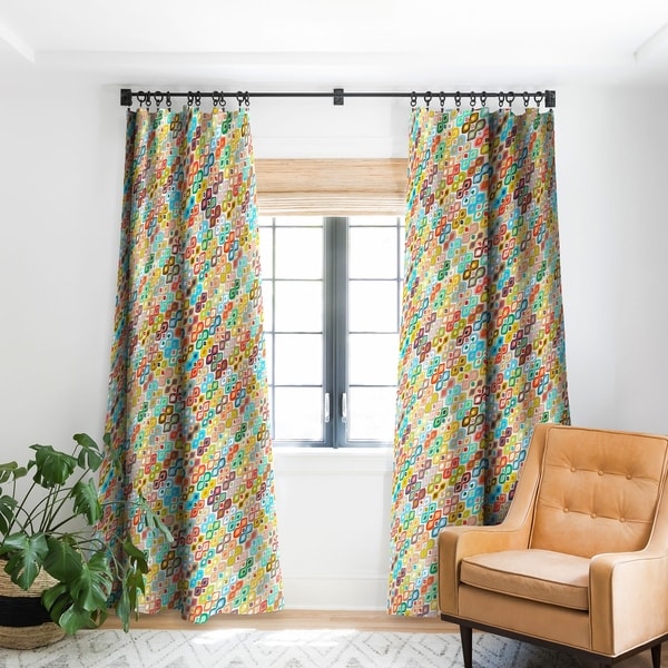 Sharon Turner Varsha Ikat Blackout Curtain Panel. Opens flyout.