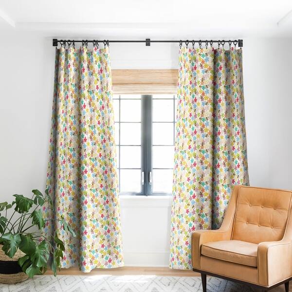 Shop Sharon Turner Indian Summer Flowers Bees Blackout Curtain
