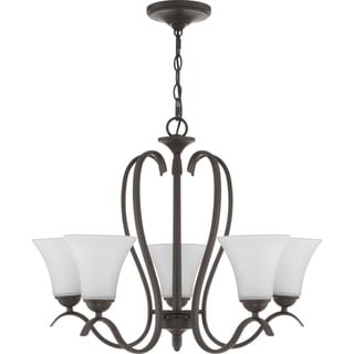 Kingfield 5-light Chandelier (Bronze) - Chandeliers For Bedrooms by Overstock.com