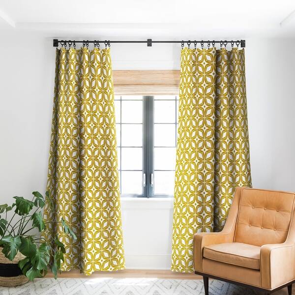 Shop Heather Dutton Starbust Blackout Curtain Panel On Sale