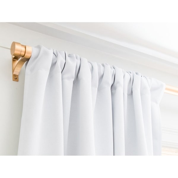 50 x 84 White Deny Designs 69178-bowc01 Iveta Abolina Anissa Cream Blackout Curtains