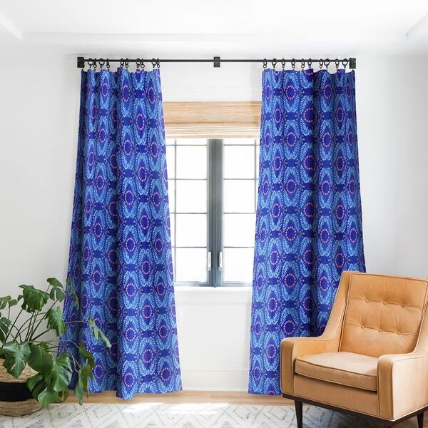 Shop Schatzi Brown Unicorn Coordinate Light Blue Blackout Curtain
