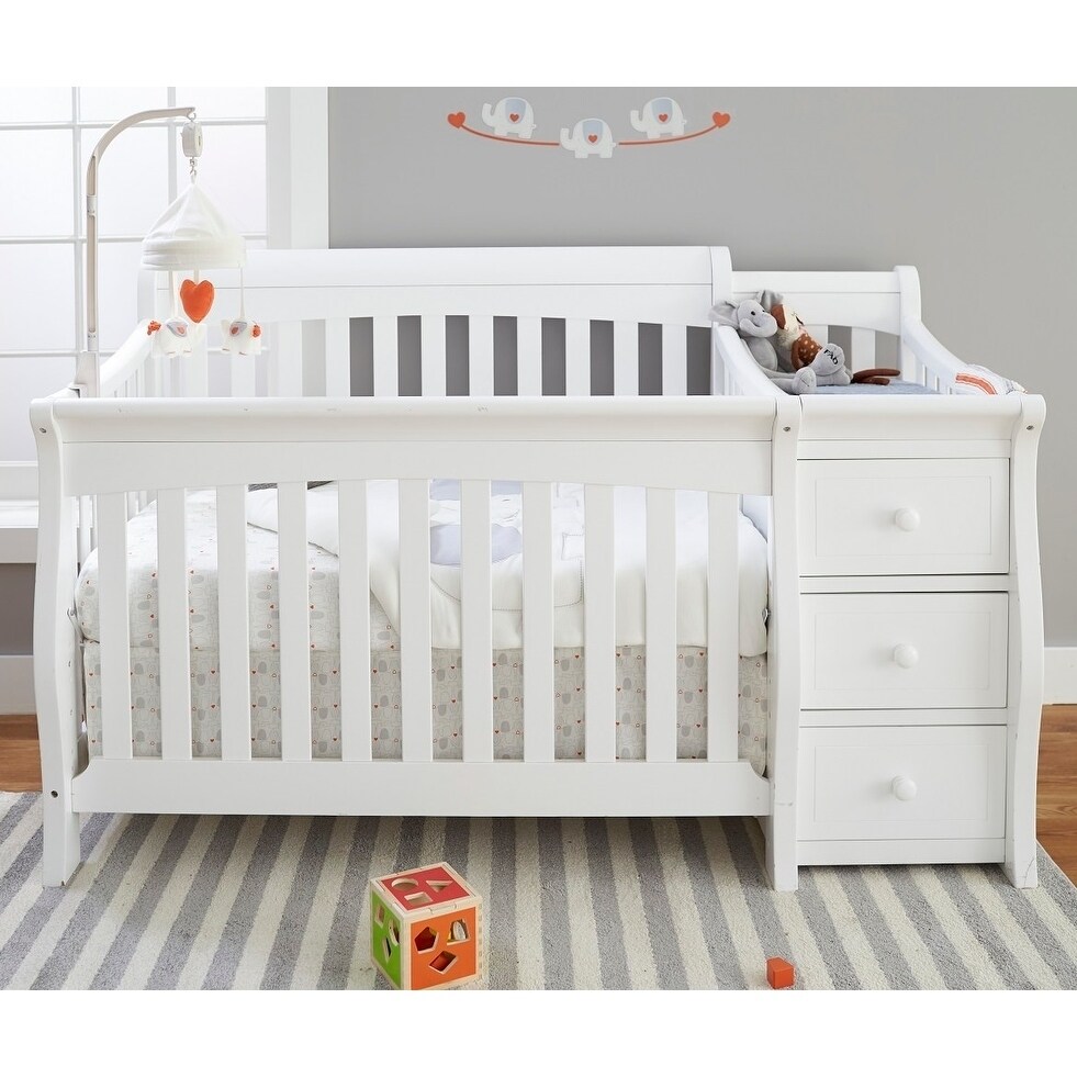 princeton elite crib and changer