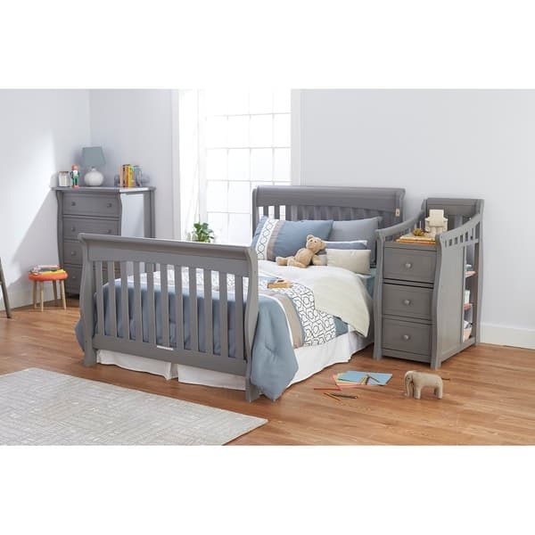 Shop Sorelle Princeton Elite 4 In 1 Crib Changer Weathered