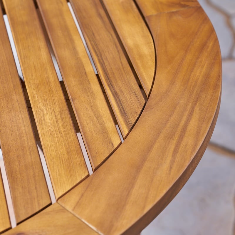 Hermosa Outdoor 70" Acacia Dining Table by Christopher Knight Home - 70.00"L x 34.75"W x 30.00"H