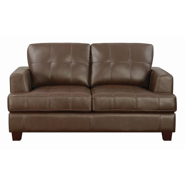 Transitional Brown Loveseat Sleeper 22047243 Brown Loveseat Sleeper