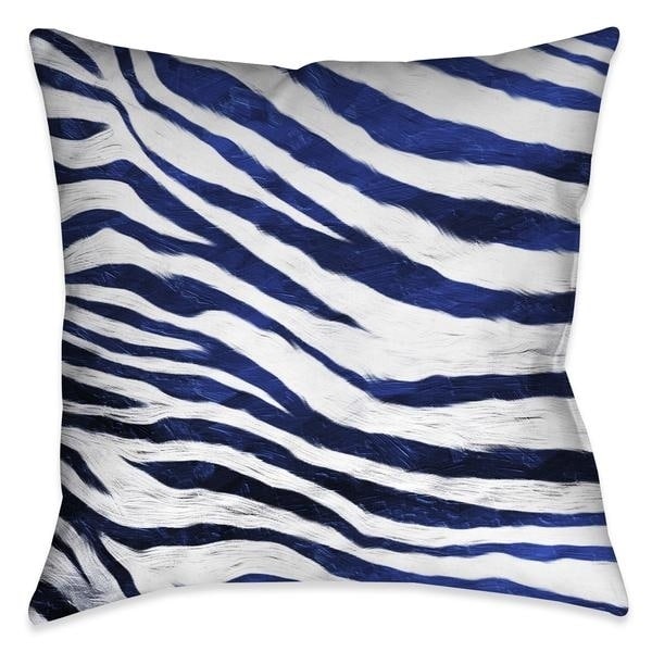 Thro by Marlo Umber Izzy Zebra Print Tassels Throw Pillow - Bed Bath &  Beyond - 14602405