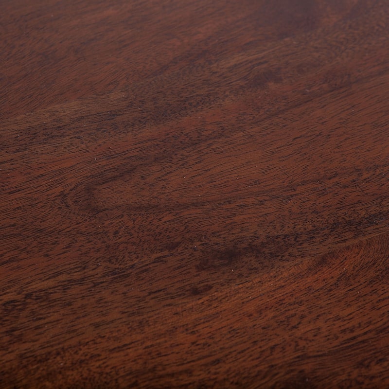 World Interiors Acacia and Iron Adjustable Side Table