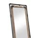 preview thumbnail 5 of 5, Zill Industrial Black Metal Free-standing Mirror by Furniture of America