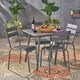 Lacina Outdoor 5 Piece Dining Set by Christopher Knight Home - Thumbnail 7