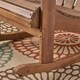 Hollywood Outdoor Adirondack Acacia Rocking Chair by Christopher Knight Home - Thumbnail 3