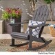 Hollywood Outdoor Adirondack Acacia Rocking Chair by Christopher Knight Home - Thumbnail 5